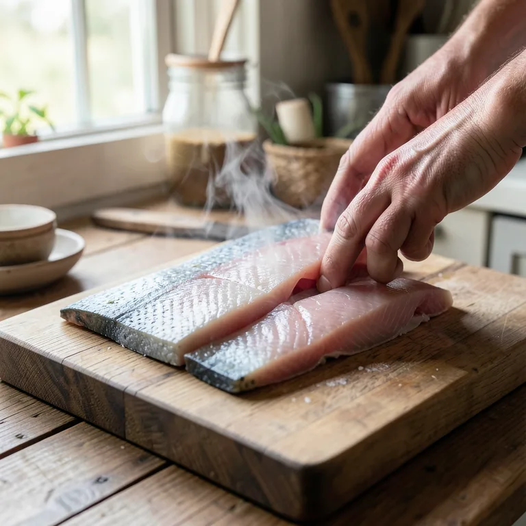 Jak udít halibut doma recept a postup solení - ilustrační foto