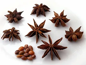 Star anise and seeds
