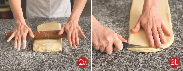 Rolling and cutting dough