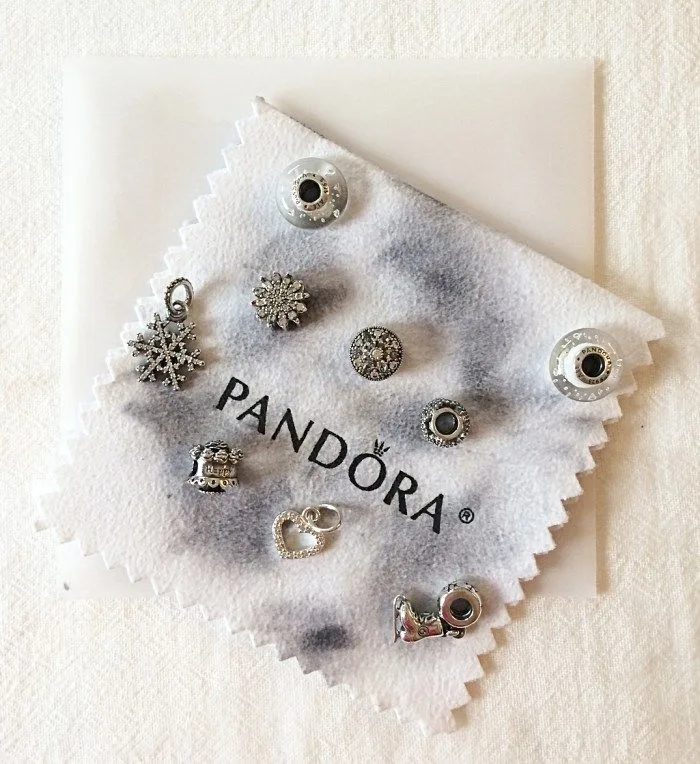 Pandora šperky na utěrkou pro péči při sprchování